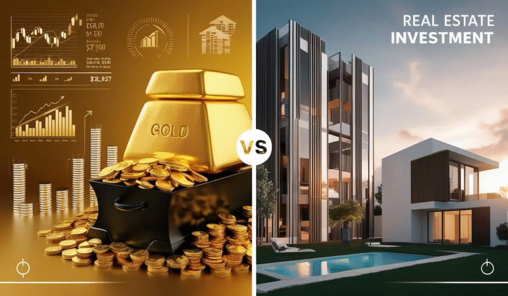 Gold-investment-VS-Real-estate-investment